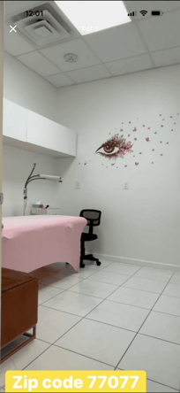 Esthetician room for rent, spa room, tattoo room