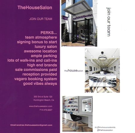 Your New Salon Home in Downtown Huntington Beach The House Salon