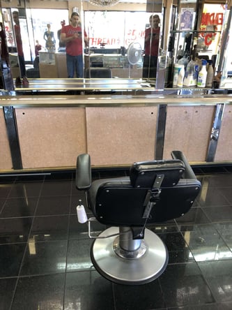Salon spaces for rent in high traffic salon