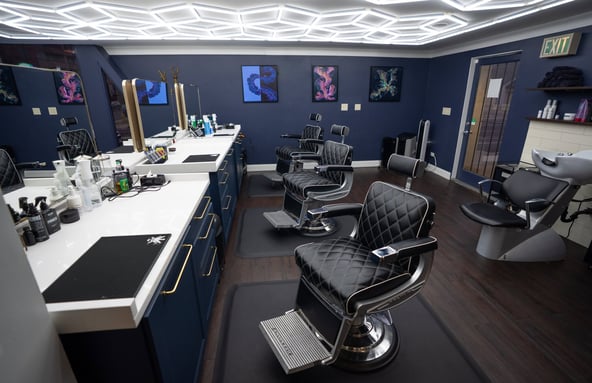 Booth Chair Rental at Upscale Barbershop For Men & Women Clientele in Prime Location of Cherry Creek