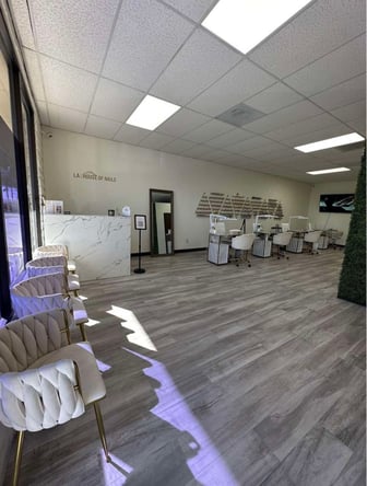 Nail technician booth rental