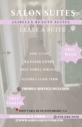 Salon Suites for Lease