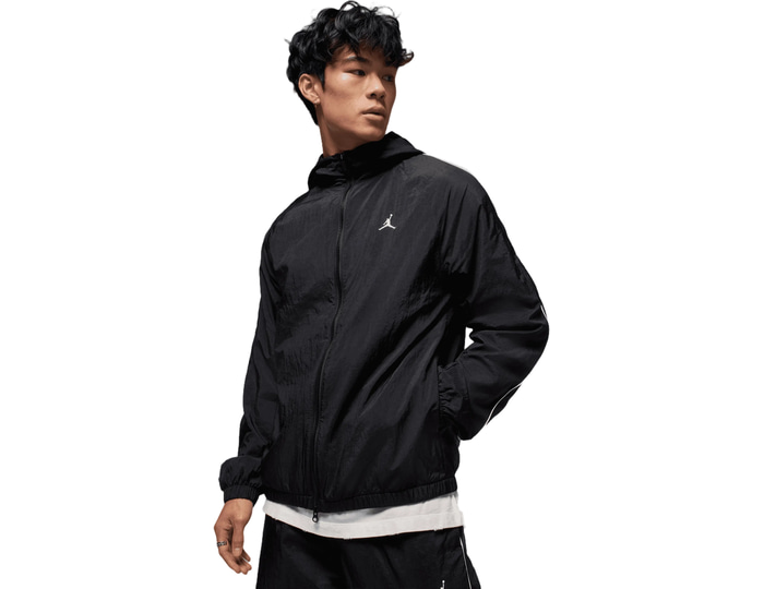 Jordan Black Sport Classic Hooded Jacket C010 Medium