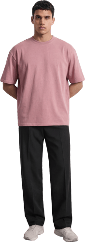 Burocs Oversized Basic Camiseta de manga corta Rosa — photo 4
