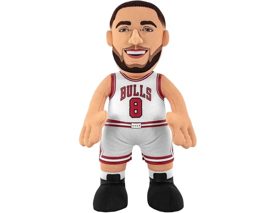 Product gallery, 1 of 6, Bleacher Creature NBA Chicago Bulls Zach Lavine Plush Toy Produits dérivés Rouge