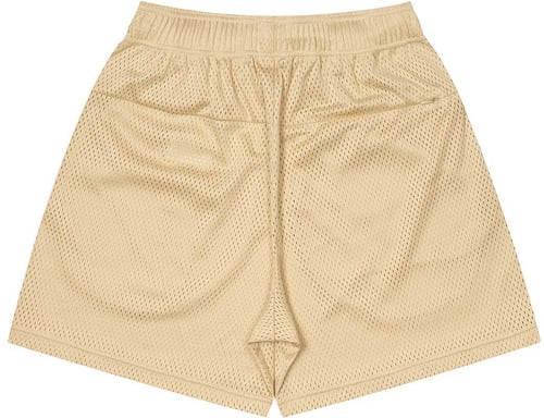 Ballaholic College Logo Mesh Zip Pantalones cortos Beige — foto 4