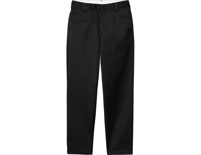 Carhartt WIP - Master Rinsed Black - Pants - black - W36 / L32 - 65% Polyester, 35% Cotton