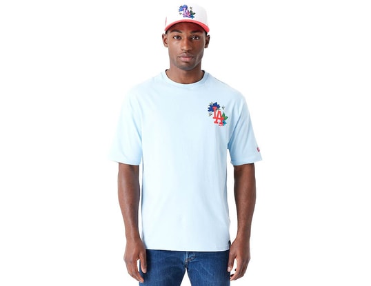 ☆New Era☆ MLB LA Dodgers Flower Script T-Shirt Evening Blu New Era MLB LA Dodgers Flower Script T-Shirt, Navy | eBay