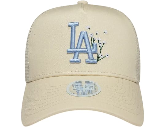 Product gallery, 1 of 5, New Era Floral Trucker Losdod Gorra Mujeres Beige