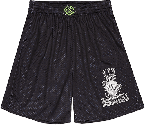 K1X Serpent Mesh Pantalones cortos negro