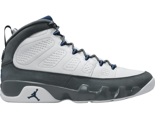 Product gallery, 1 of 13, Jordan Air Jordan 9 Retro Flint Grey White C100