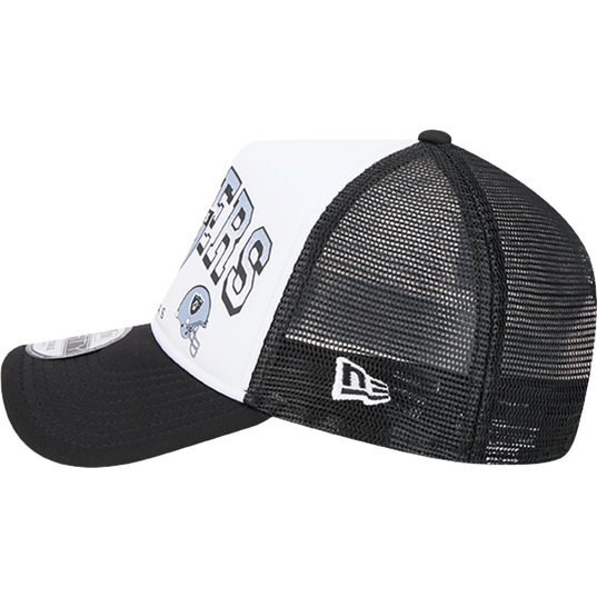 New era NFL LAS VEGAS RAIDERS RETRO WORDMARK 9FORTY AFRAME TRUCKER CAP Caps Basecap Baseballmutzen Equipment