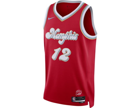 Nike NBA Memphis Grizzlies Ja Morant Swingman Jersey Red C658 - 89