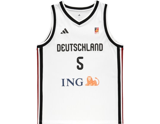 Product gallery, 1 of 2, adidas DBB Germany Tristan Nr5 Jersey Home 2026 White