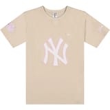 New Era New York Yankees WS OS Camiseta de manga corta Beige