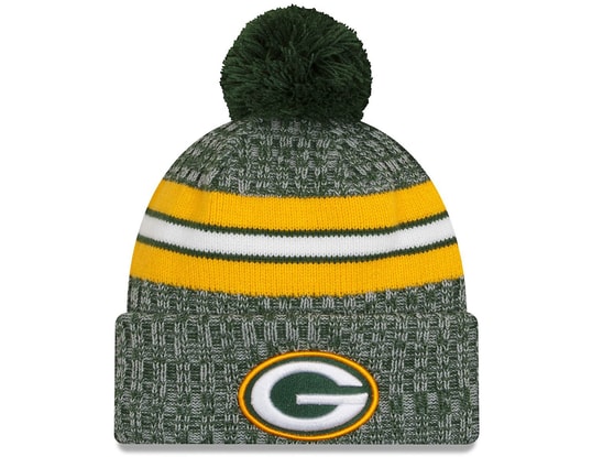 Produktgalerie, 1 of 2, New Era Green Bay Packers Sideline Knit Beanie Grün