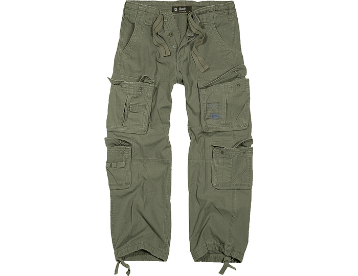 Brandit+Pure+Vintage+Pantalon+Vert