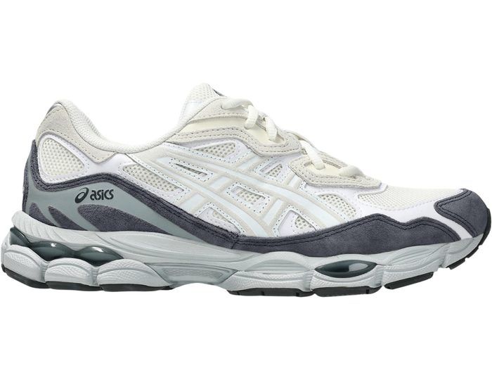 Asics Gel NYC herensneaker wit, grijs en blauw