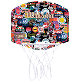 Wilson NBA Team Retro Mini Panier De Basket Multicolore