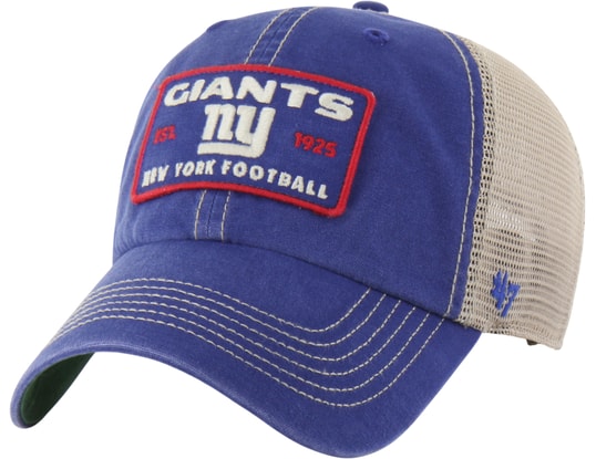 Product gallery, 1 of 3, '47 Brand NFL New York Giants Wabash ’47 CLEAN UP Cap Blue