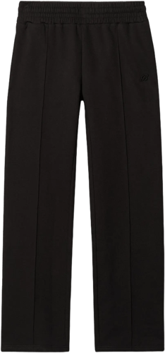 Burocs Wide Leg Seam Pantalones de chándal Negro — photo 2