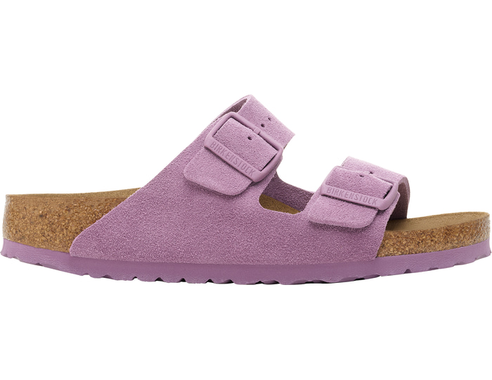 Birkenstock+Arizona+Suede+Leather+Femmes+Violet
