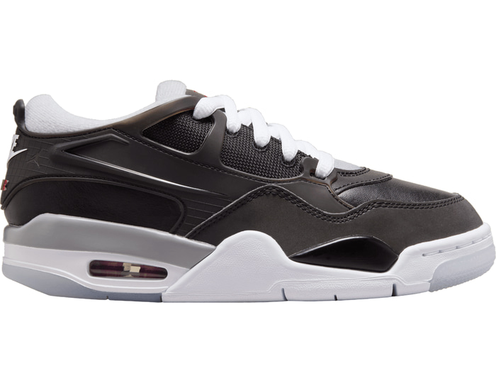 Jordan Black Air 4 Rm Bg Prm Sneaker C010 Kids