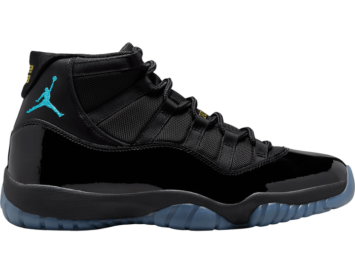 Jordan Air Jordan 11 Retro herensneaker zwart en blauw