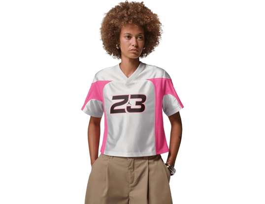 Product gallery, 1 of 6, Jordan Flight Jersey Women White C100