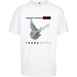 Mister Tee Ready To Fly Oversized Camiseta de manga corta Blanco