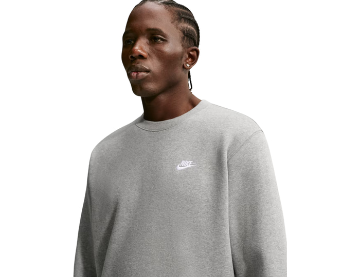 Nike Grey Club Sweatshirt Small