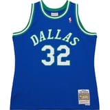 Mitchell and Ness NBA Dallas Mavericks 1993 Jamal Mashburn Camiseta Azul