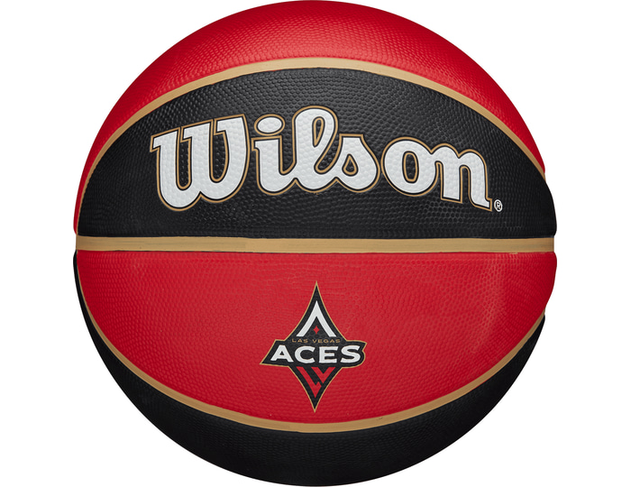 Wilson Wnba Las Vegas Aces Team Tribute Balle De Match Femmes Bleu