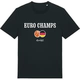 Kickz Germany EURO CHAMPS 2025 Camiseta de manga corta Negro