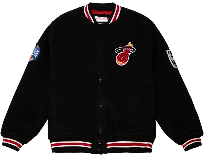 Mitchell And Ness NBA Mh H Varsity Jas Zwart