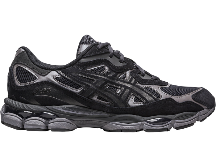 Asics GEL-NYC Men's Sneakers - Grey - Size 8.5 - Leather