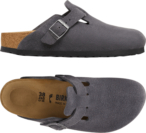 Birkenstock Boston LEVE Dark Blue — foto 4