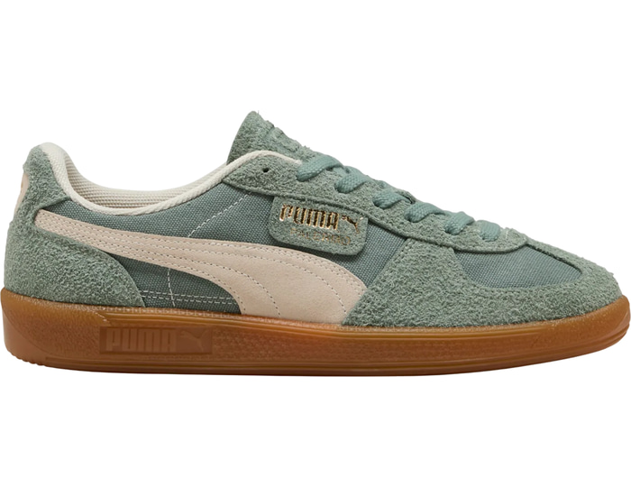 Puma Palermo herensneaker groen en rood