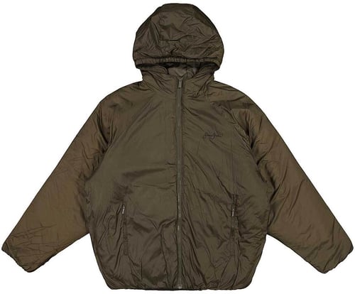 Sean John Logo Round Padded Chaqueta marrón — photo 3