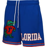 Mitchell and Ness NCAA Team Origins 7 Inch Mesh VNTG Logo University of Florida Pantalones cortos Azul