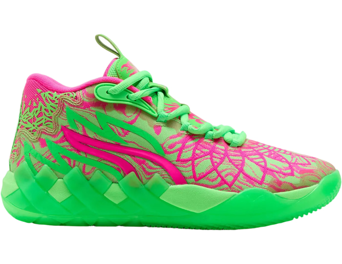 Puma Mb.01234 Mash-up Men's Sneakers - Green - Size 8.5 - Mesh/Synthetic