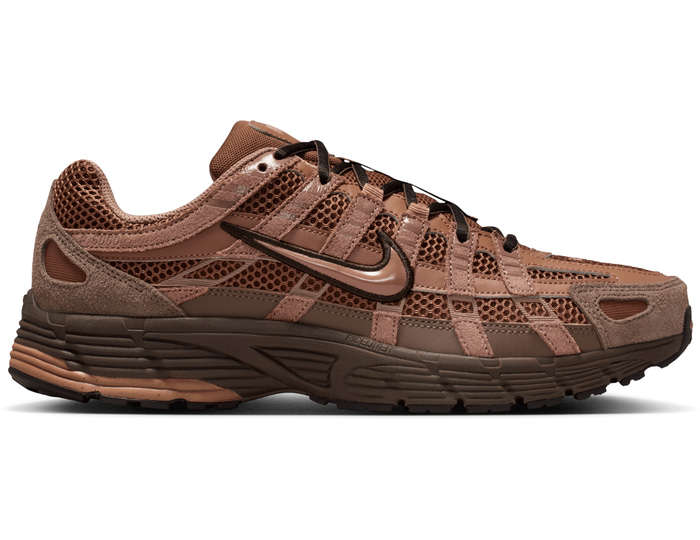 Nike P-6000 herensneaker bruin en grijs