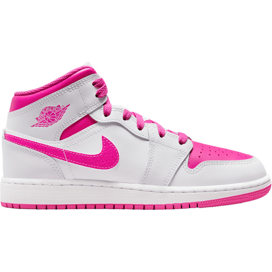 Pink jordans grade school sales