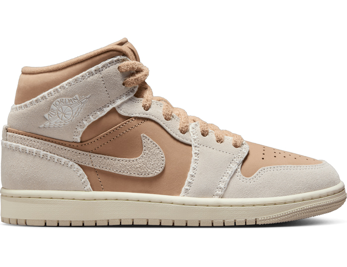 Jordan Air Jordan 1 Mid damessneaker bruin