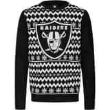 Foco NFL LVR Ugly Christmas Sudadera negro