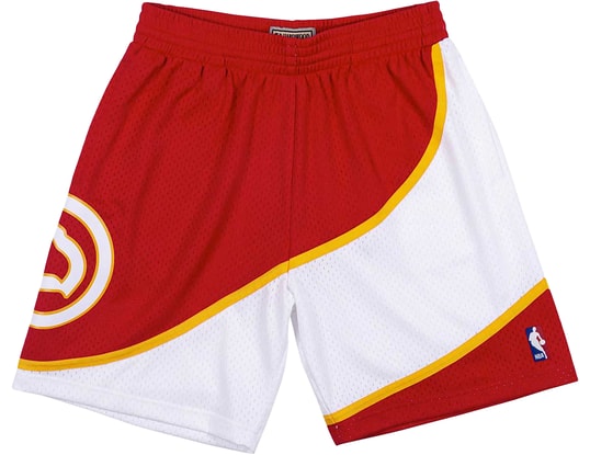 Product gallery, 1 of 8, Mitchell and Ness NBA Atlanta Hawks NBA Atlanta Hawks Korte broek Rood