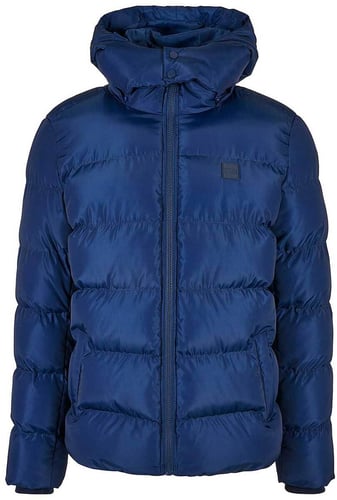 Urban Classic Hodded Puffer Chaqueta Mujeres Azul — foto 3