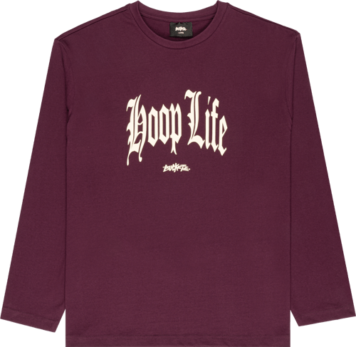 Bucketz Hoop Life Sudadera Rojo
