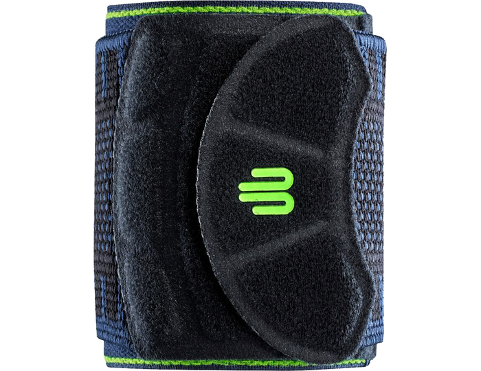 Bauerfeind Black Sports Wrist Strap Bandage Medium