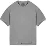Burocs Basic Oversized Camiseta de manga corta Gris